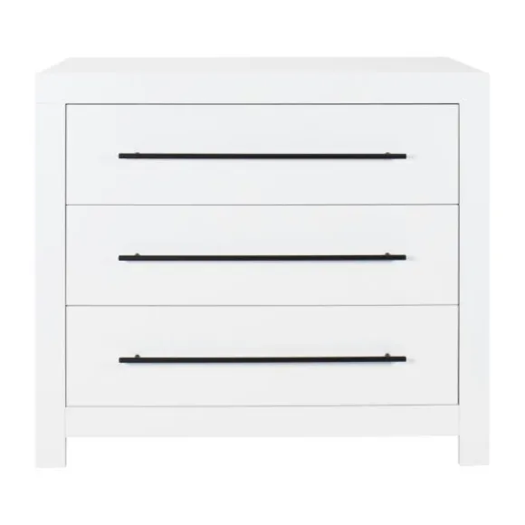 Europe Baby Vittoria III Babykamer Wit | Bed 70 x 140 cm + Commode