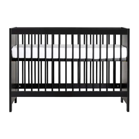 Europe Baby Vittoria III Babybed Zwart 70 x 140 cm