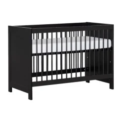 Europe Baby Vittoria III Babybed Zwart 70 x 140 cm