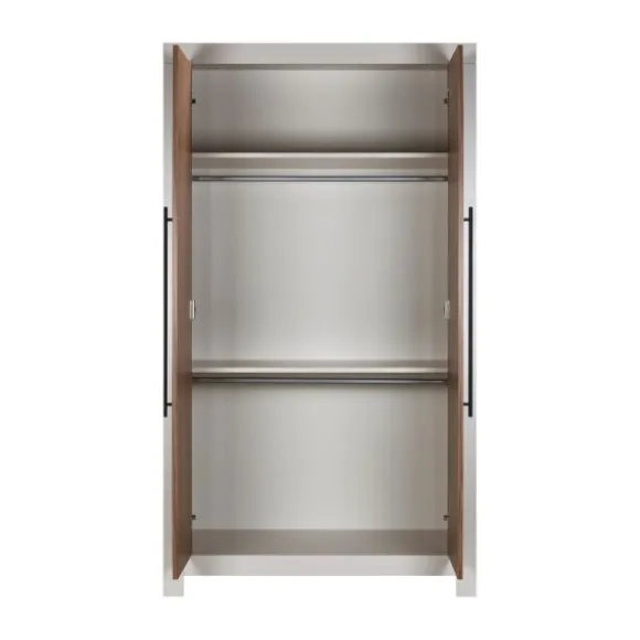 Europe Baby Vittoria III Kledingkast 2-Deurs - Cashmere / Walnut