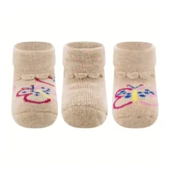 Ewers Babysokken Vlinder - 3-Pack