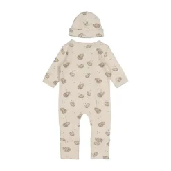 Feetje Geschenkset 1-delig pak + muts - Offwhite Melange - Maat 44