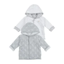 Feetje Giraffe Jasje Grijs Melange Mt. 68