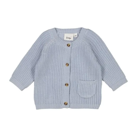 Feetje The Magic Is In You Vestje Gebreid - Maat 56 - Blauw