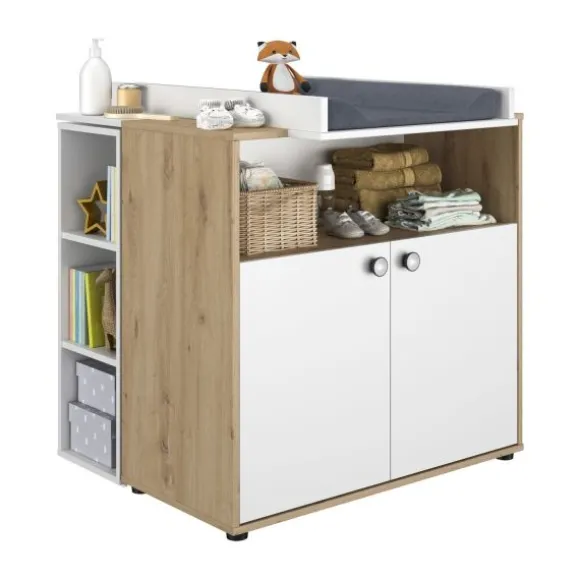 Galipette Arthur Commode - Eikenhout - Wit