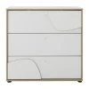 Galipette Basile Commode - 3 Laden - Wit/Eikenhout