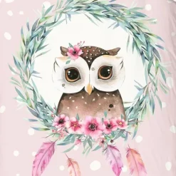 Good Morning Olwi Dekbedovertrek - Pink - 140 x 220 cm