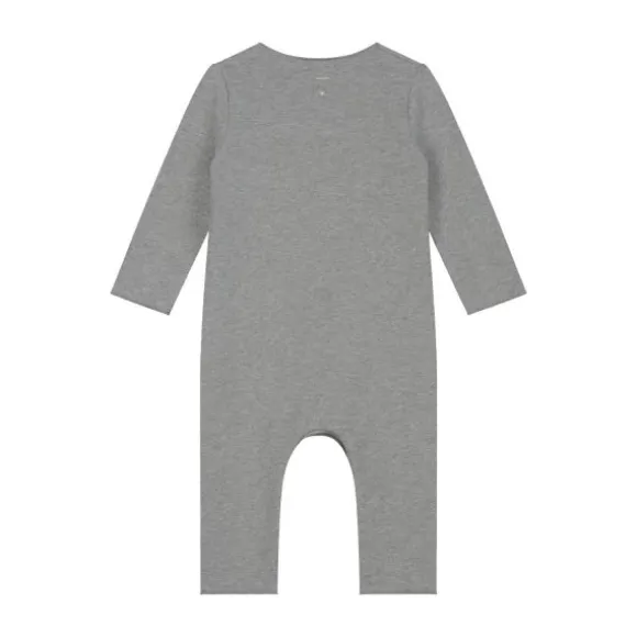 Gray Label Babypakje met Drukknopen - Grey Melange - 0-3M