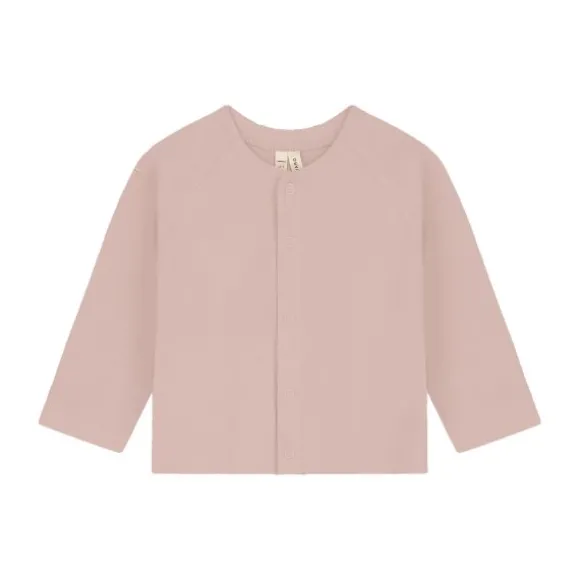 Gray Label Baby Raglan Vest - Faded Pink - 0‑3M