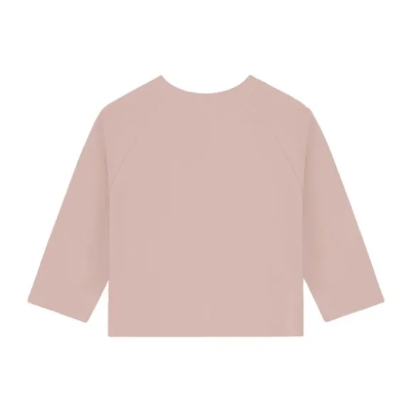 Gray Label Baby Raglan Vest - Faded Pink - 0‑3M