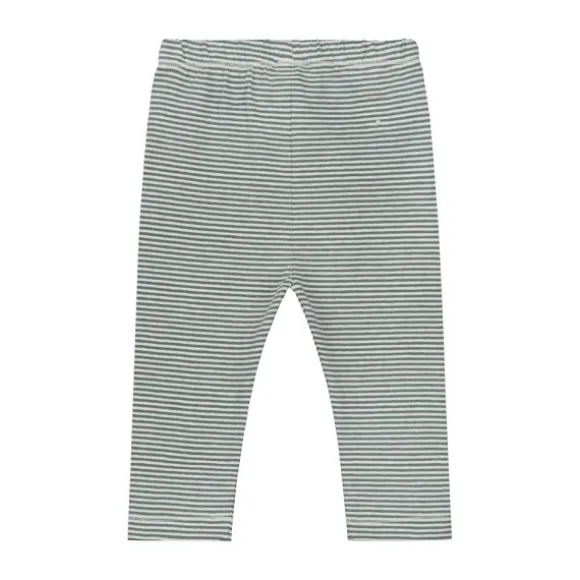Gray Label Legging - 0-3 Mnd - Blue Grey/Cream