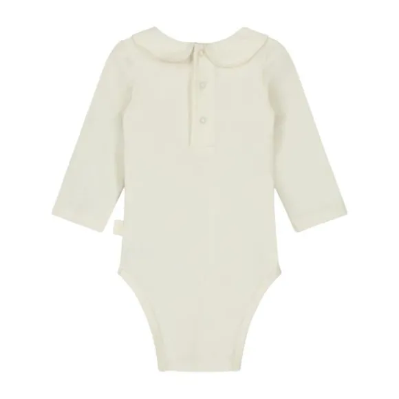 Gray Label Romper Met Kraagje - Cream - 0-3 Mnd