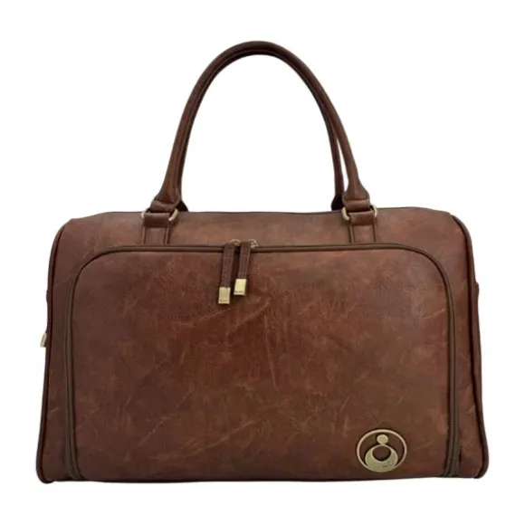 Isoki Zip Satchel Luiertas Redwood Chestnut