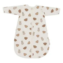 Jollein Baby Slaapzak met Afritsbare Mouw Sleepy Miffy Terry - Biscuit - 90 cm