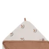 Jollein Badcape Print - Badstof - 75x75 cm - Nostalgic Ride