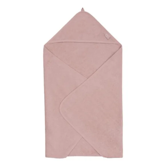 Jollein Badcape Uni - Badstof - 100x100 cm - Wild Rose