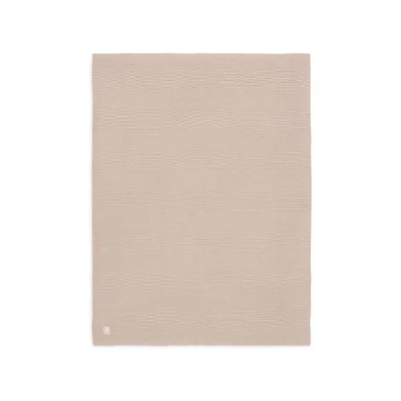 Jollein Basic Knit Ledikantdeken - 100 x 150 cm - Wild Rose