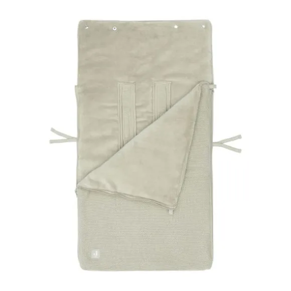 Jollein Basic Knit Voetenzak - Olive Green