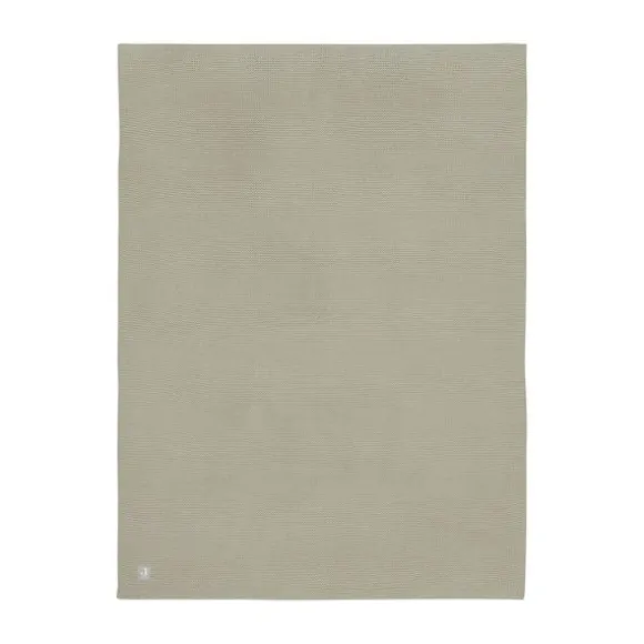 Jollein Basic Knit Wiegdeken - Olive Green
