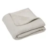 Jollein Basic Knit Wiegdeken 75 x 100 cm Nougat / Fleece