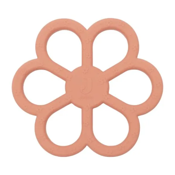 Jollein Bijtring - Flower - Coral Rose