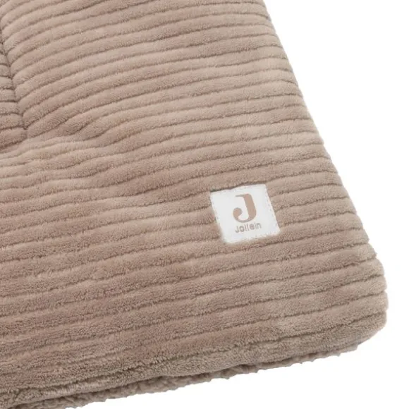 Jollein Boxkleed 75x95 cm - Cloudy Rib - Oatmeal
