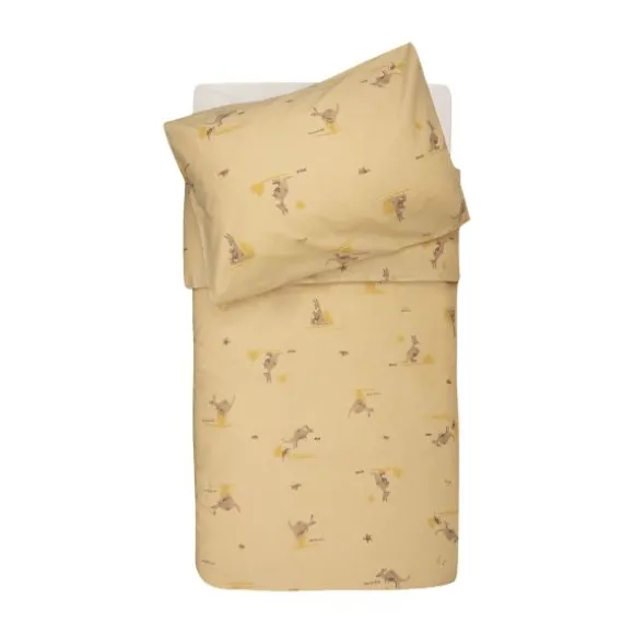 Jollein Dekbedovertrek Met Sloop - 120x150 cm - Kangaroots