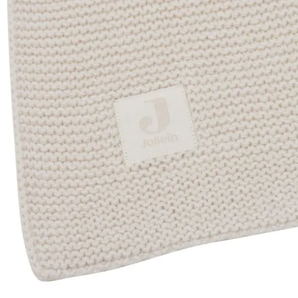 Jollein Deken Wieg - Basic Knit - 75 x 100 cm - Oatmeal