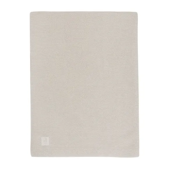Jollein Deken Wieg - Basic Knit - 75 x 100 cm - Oatmeal