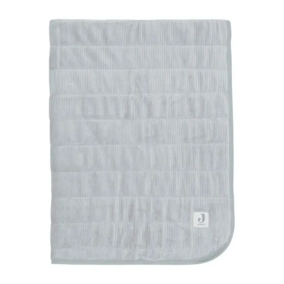 Jollein Deken Wieg 75x100cm Velvet Rib - Sea Green