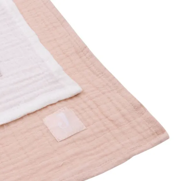 Jollein Hydrofiel Doek - 115 x 115 cm - Wild Rose / Ivory - 2 Stuks