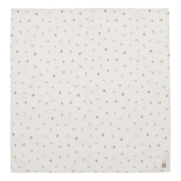 Jollein Hydrofiele Doek - Animal Friends - Large - 115x115 cm - 2 Stuks