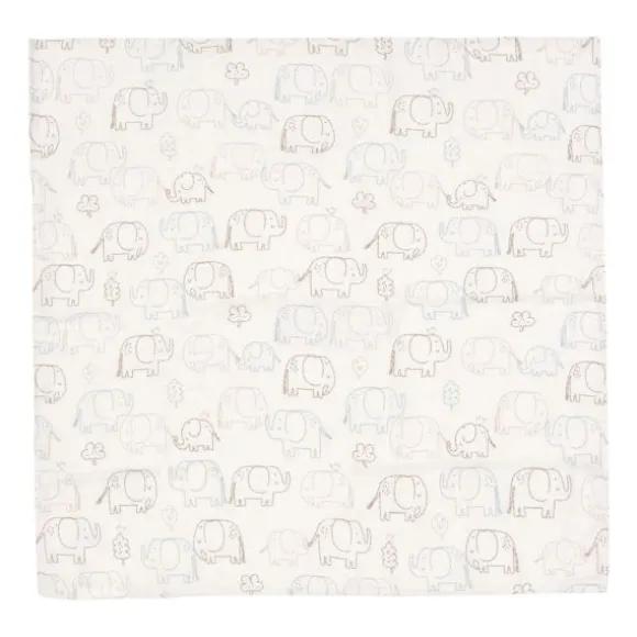 Jollein Hydrofiele Doek Small 70x70 cm - Elephant Tales – 3 Stuks