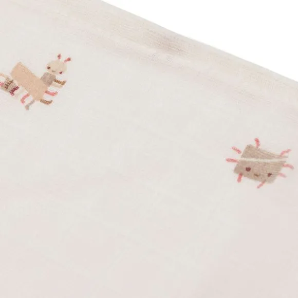 Jollein Hydrofiel Monddoekje - Animal Friends - 31x31 cm - 3 Stuks