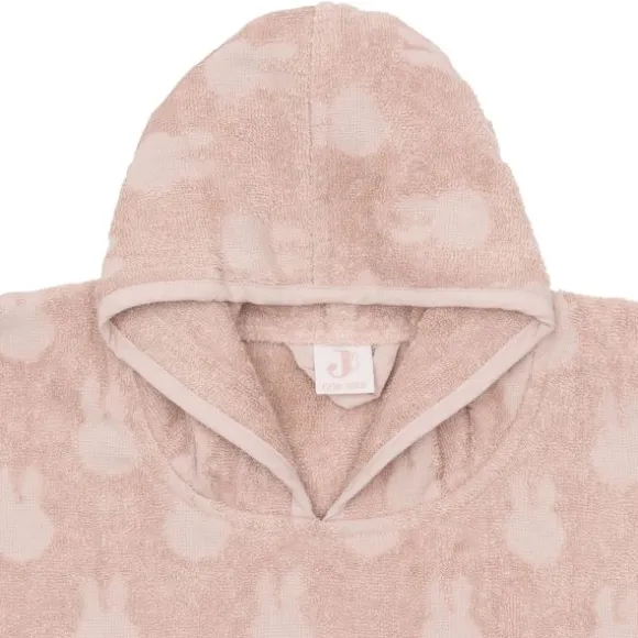 Jollein Jacquard Badponcho Miffy - Badstof - Wild Rose