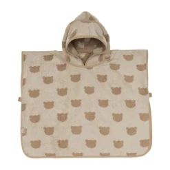 Jollein Jacquard Badponcho - 2-zijdig - Badstof - Sun