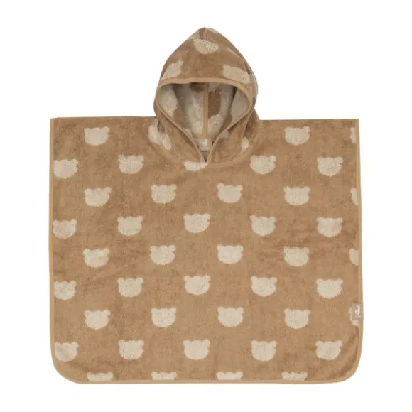 Jollein Jacquard Badponcho - 2-zijdig - Badstof - Sun