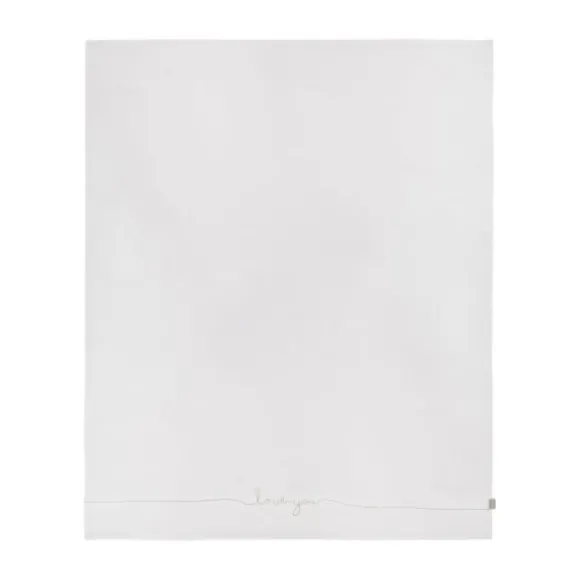 Jollein Love You Wieglaken Nougat 75 x 100 cm