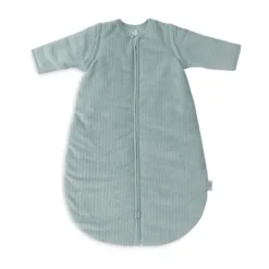 Jollein Slaapzak Winter Met Afritsbare Mouw Rond - 70 cm - Rib - Sea Green