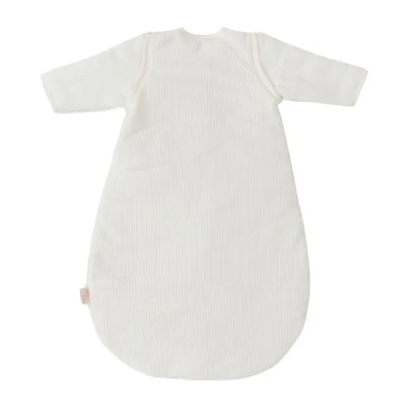 Jollein Slaapzak Winter Met Afritsbare Mouw Rond - 60 cm - Rib - Ivory