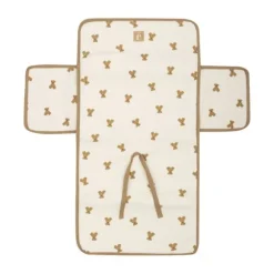 Jollein Verschoningsmat - Mini Teddy Bear Little Waffle