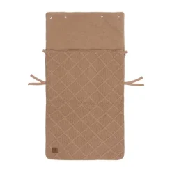 Jollein Voetenzak 3/5 Punts - Groep 0+ - Check Knit - Biscuit
