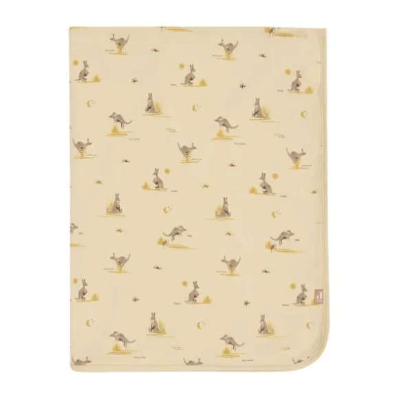 Jollein Wiegdeken - Jersey - 75 x 100 cm - Kangaroots