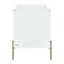 Kidsmill Boutique Babybed Wit / Brass 60 x 120 cm