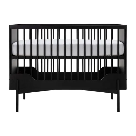Kidsmill Boutique Babykamer Zwart Mat | Bed 60 x 120 cm + Commode