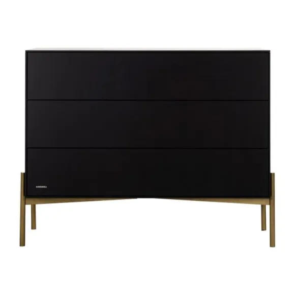 Kidsmill Boutique Commode Zwart / Brass