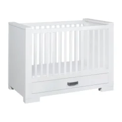 Kidsmill Brent Babybed Met Lade Wit 60 x 120 cm