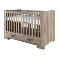 Kidsmill Brent Babybed Met Lade Oldwood 70 x 140 cm