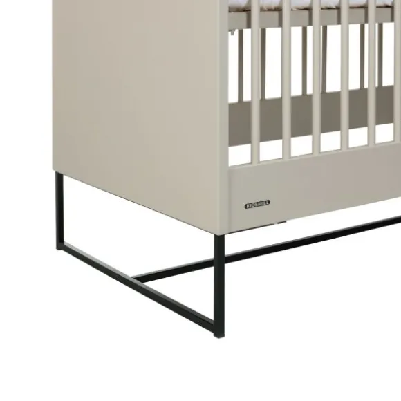 Kidsmill Intense II Babybed Mat Oatmeal - Zwart - 60 x 120 cm