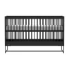Kidsmill Intense II Babybed Mat Zwart - Zwart - 70 x 140 cm